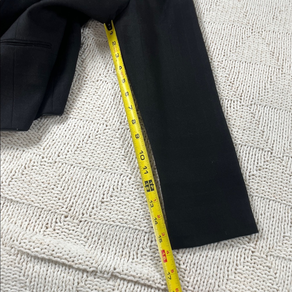 Kenneth Cole New York Plaid Collarless Blazer - Picture 9 of 14